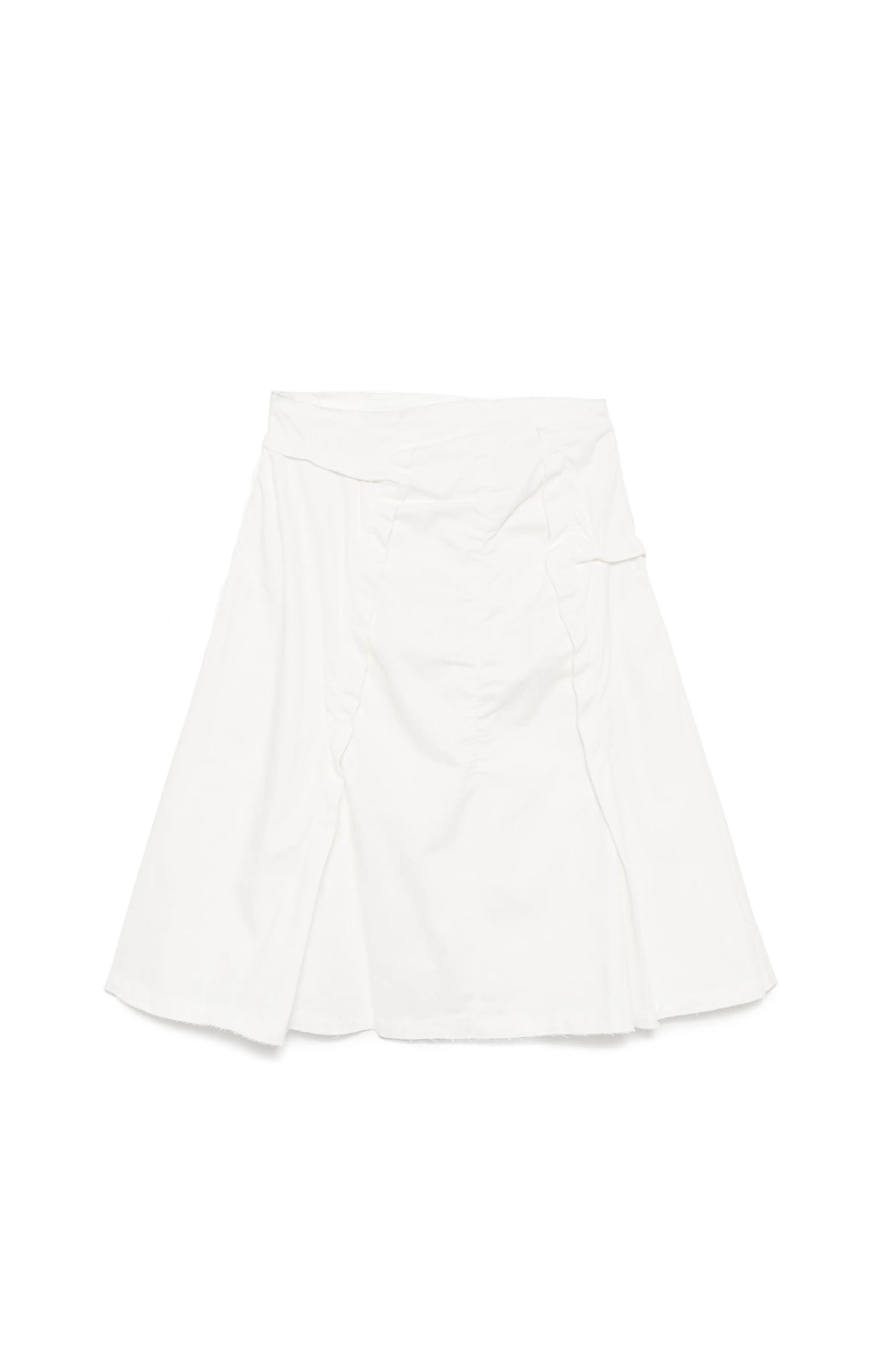 Low Classic - Raw Cut Shirring Skirt